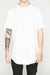 T-shirt Girocollo A Orlo Scavato