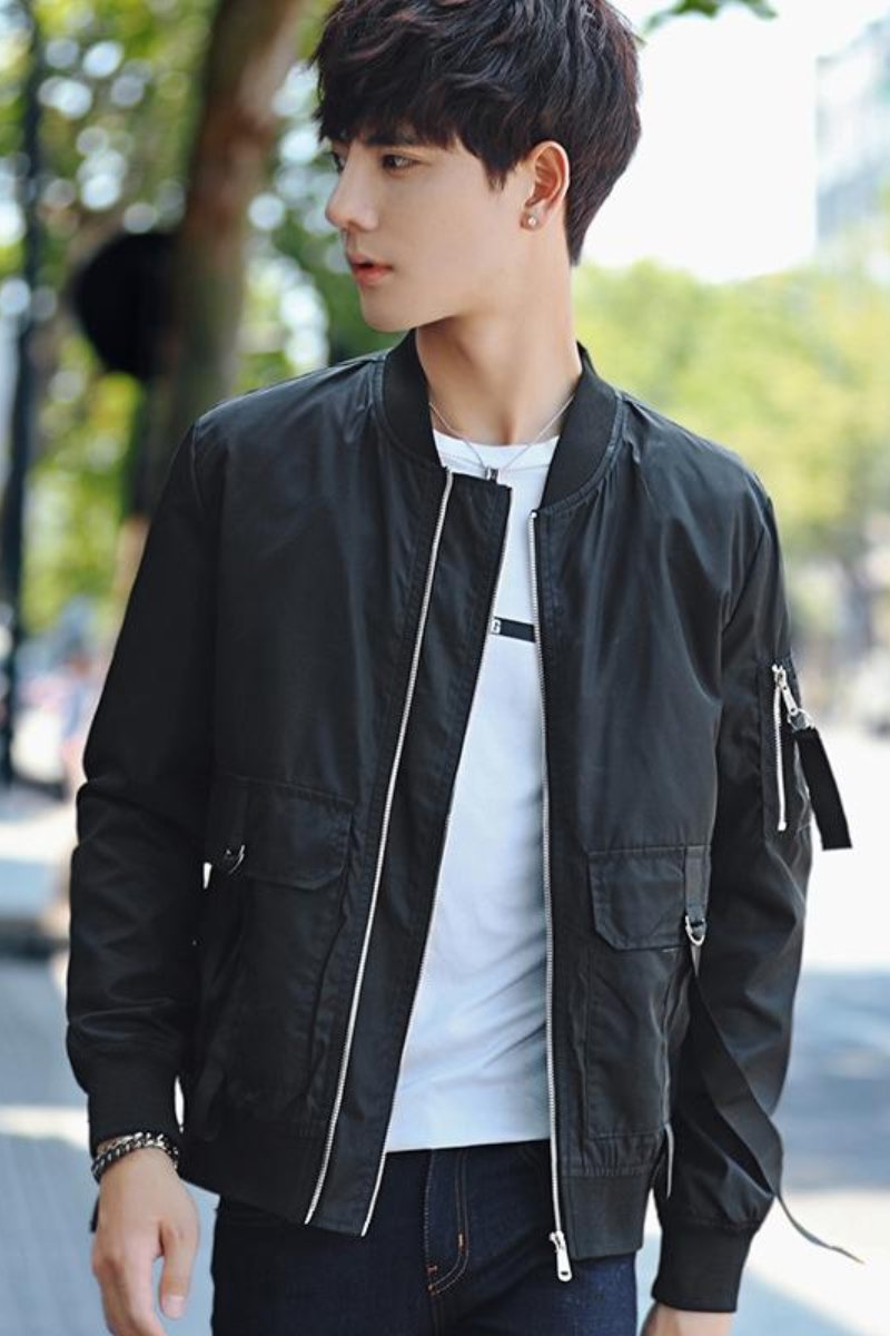 Bomber con cinghie