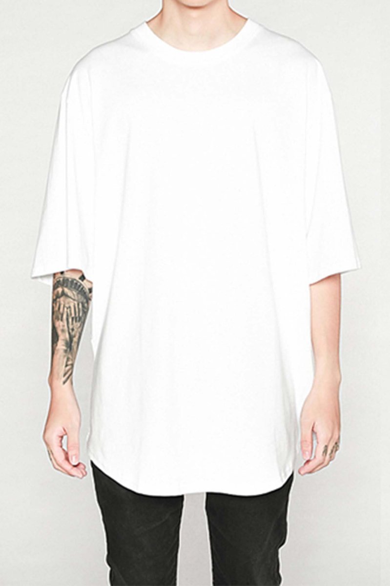 T-Shirt Oversize Lunga Slavata