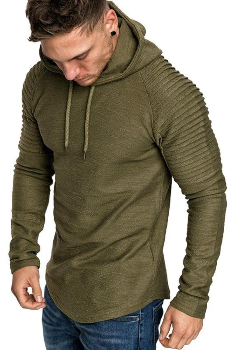 Felpa Slim Fit con Cappuccio