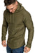 Felpa Slim Fit con Cappuccio